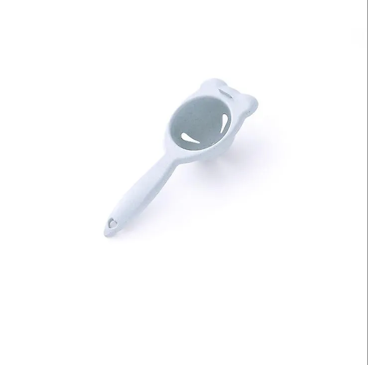 2Pcs blue Egg Yolk, White Separator - Wheat Straw, Filter White Extractor AZ12784