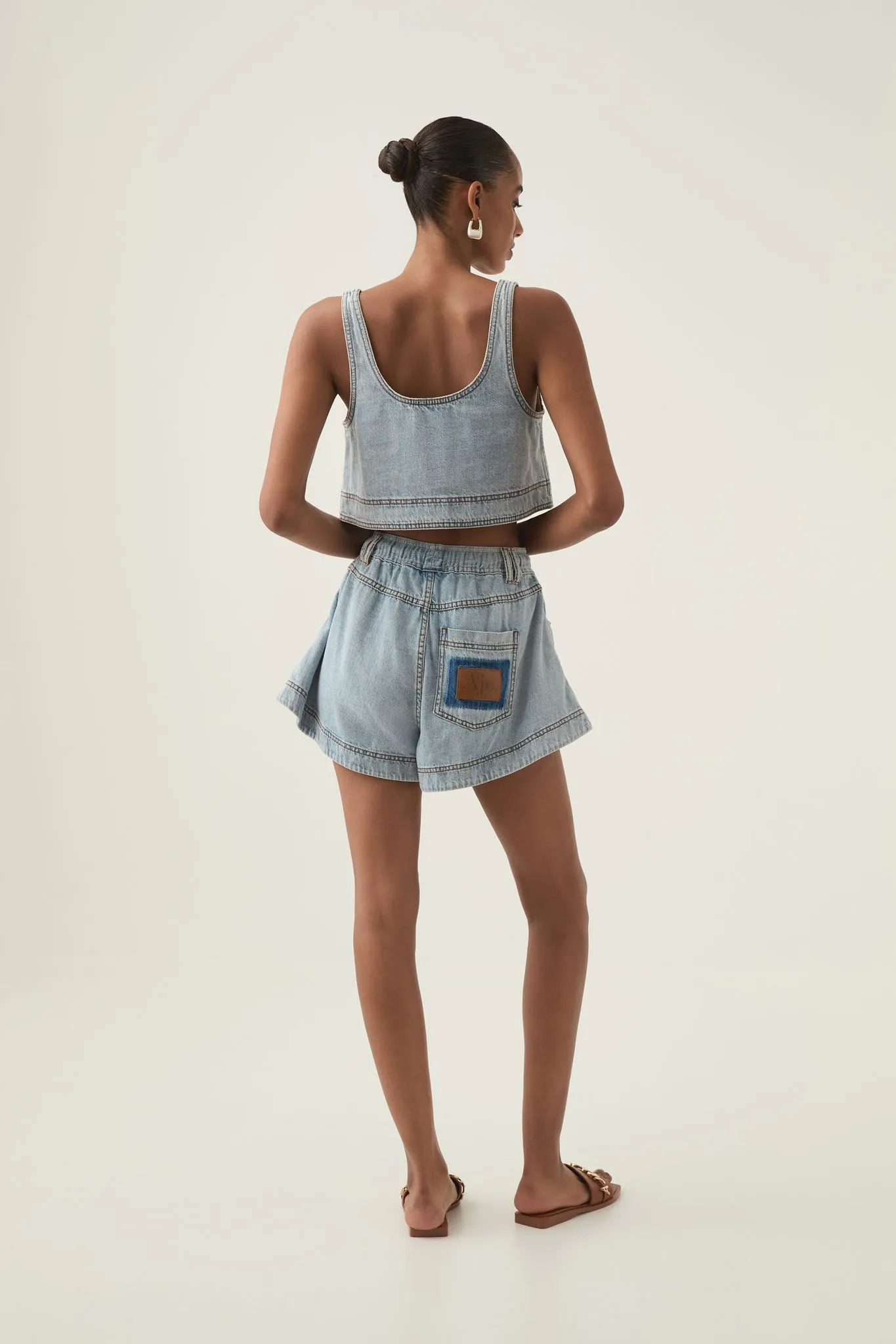 Aura Denim Top