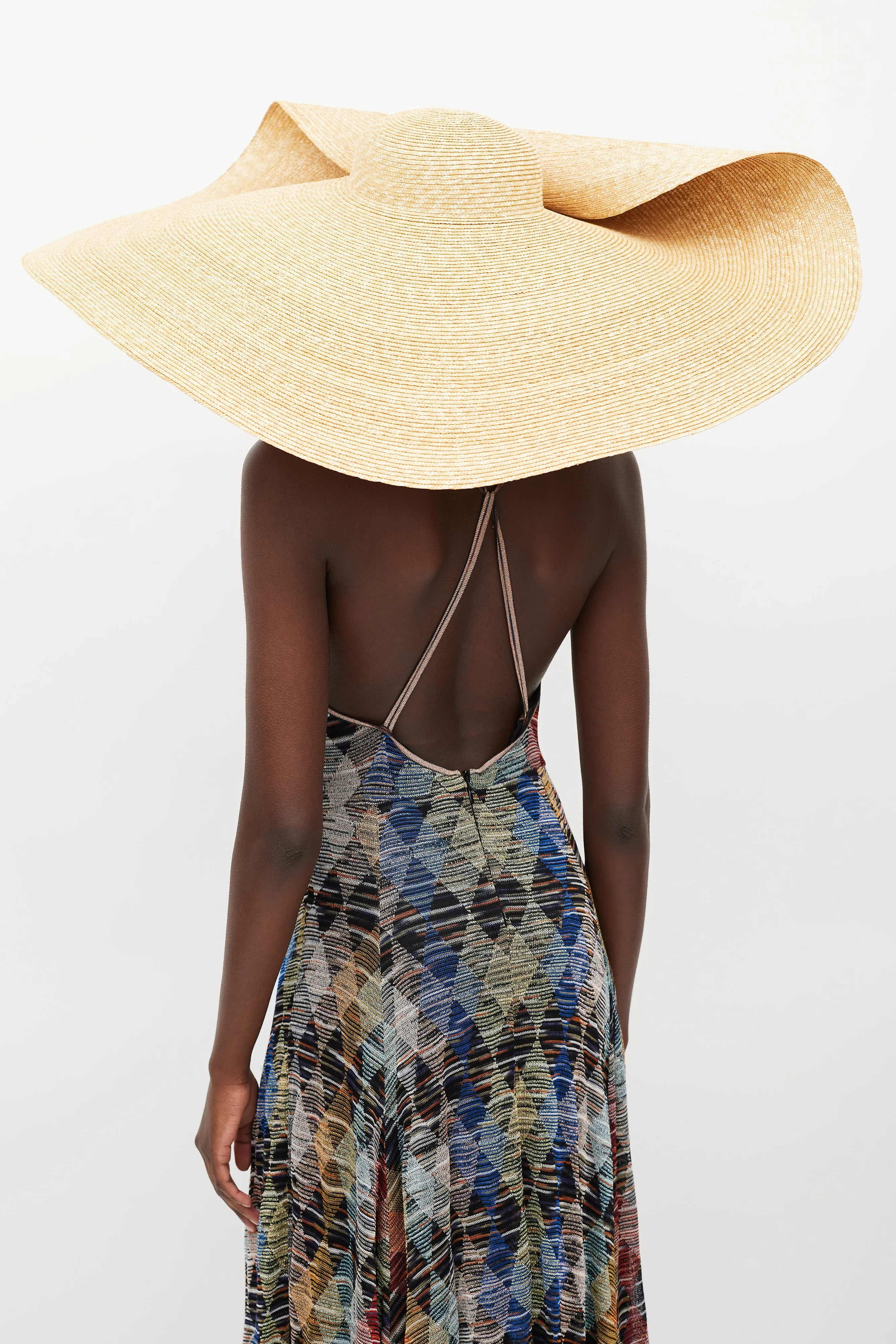 Beige Le Raphia Le Chapeau Bomba Hat