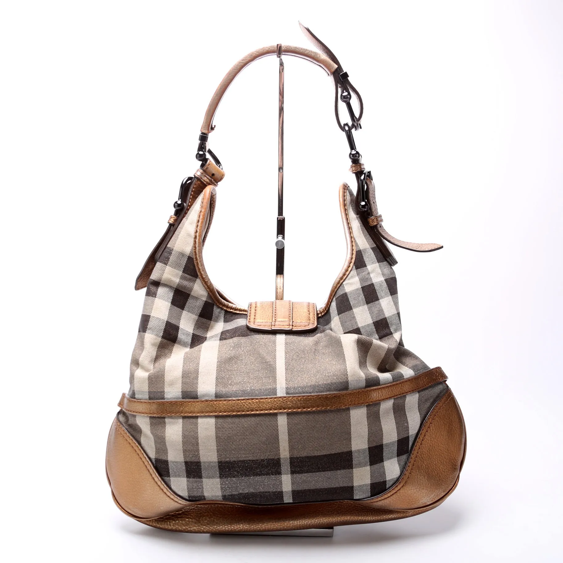 Brooke Hobo Shimmer Check