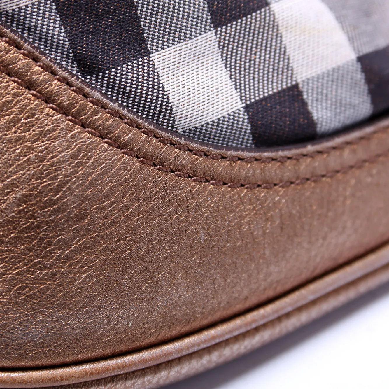 Brooke Hobo Shimmer Check