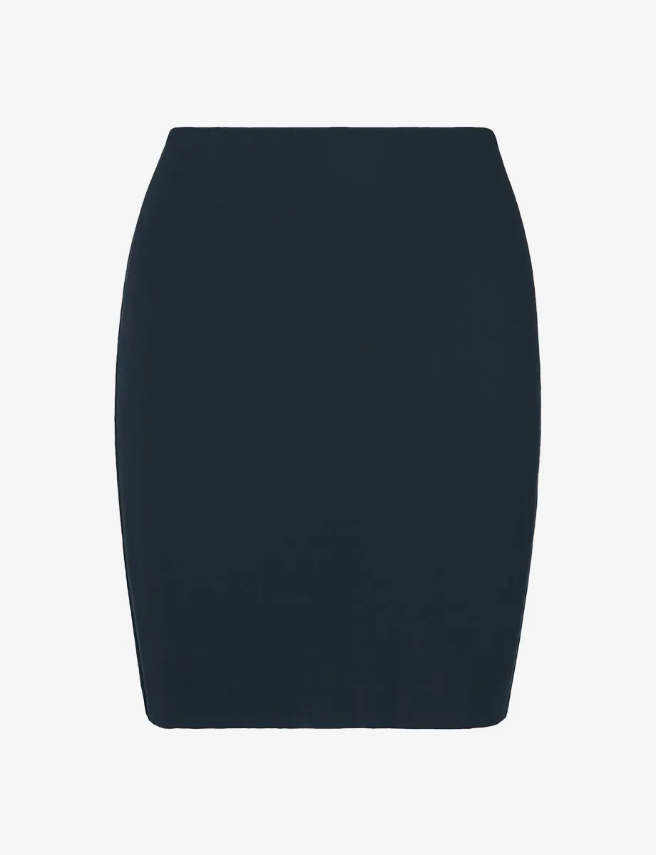 Commando Mini Half Slip with Short in Black
