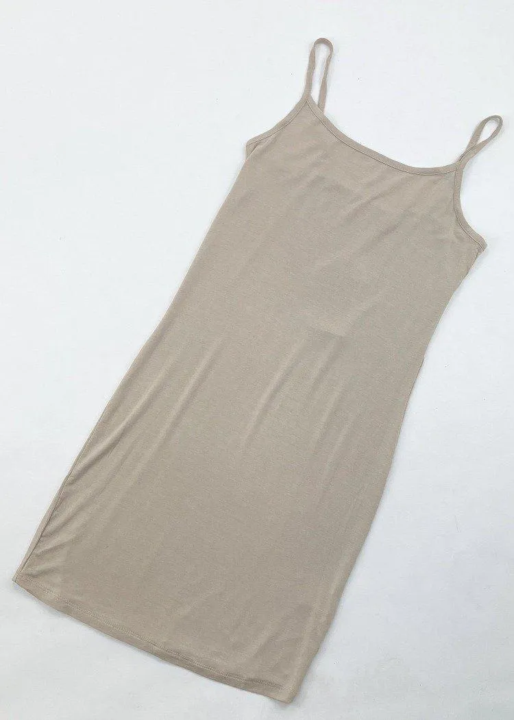 Essential Knit Slip with Adjustable Straps -***FINAL SALE***