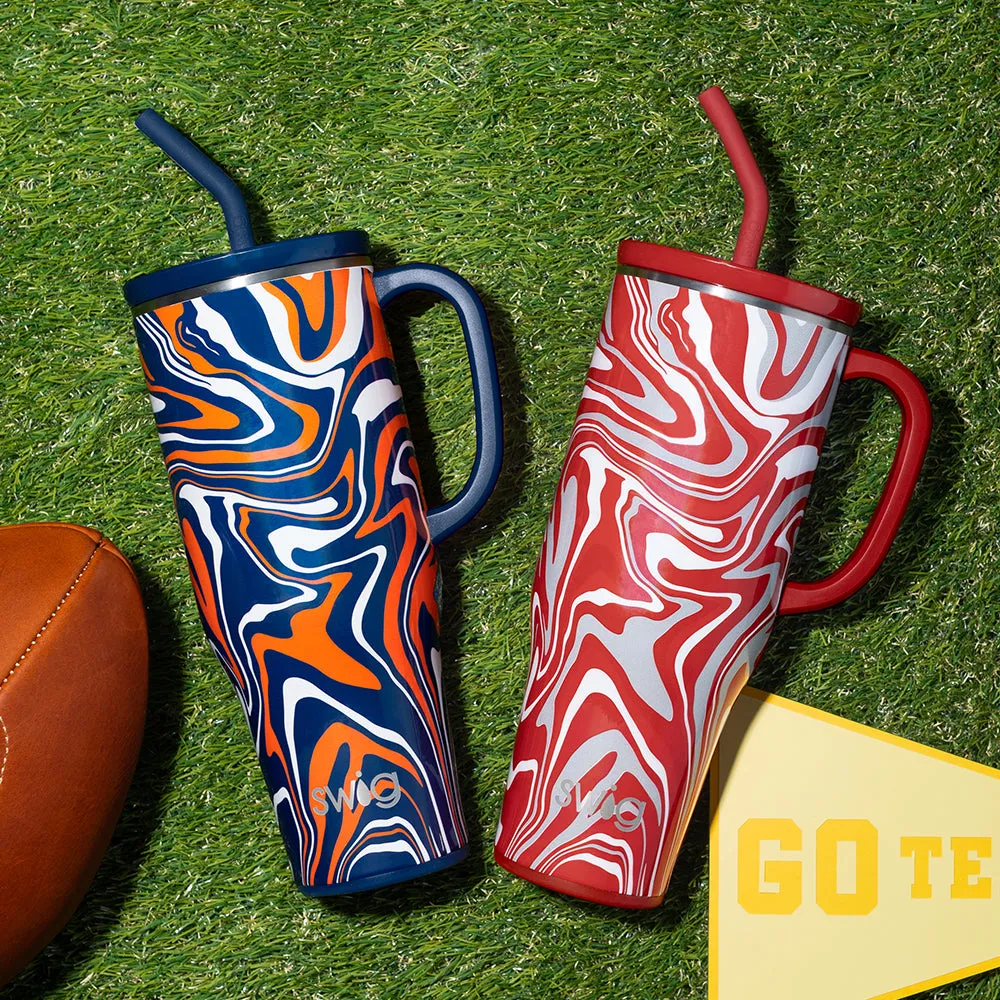 Fanzone Navy   Orange Mega Mug 40oz