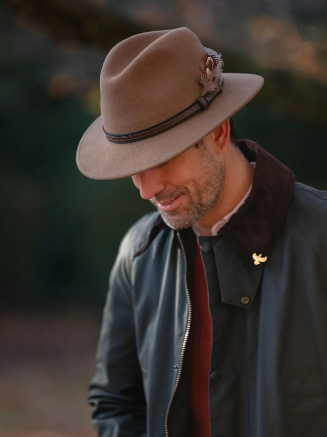 Fedora Wool Hat - Camel