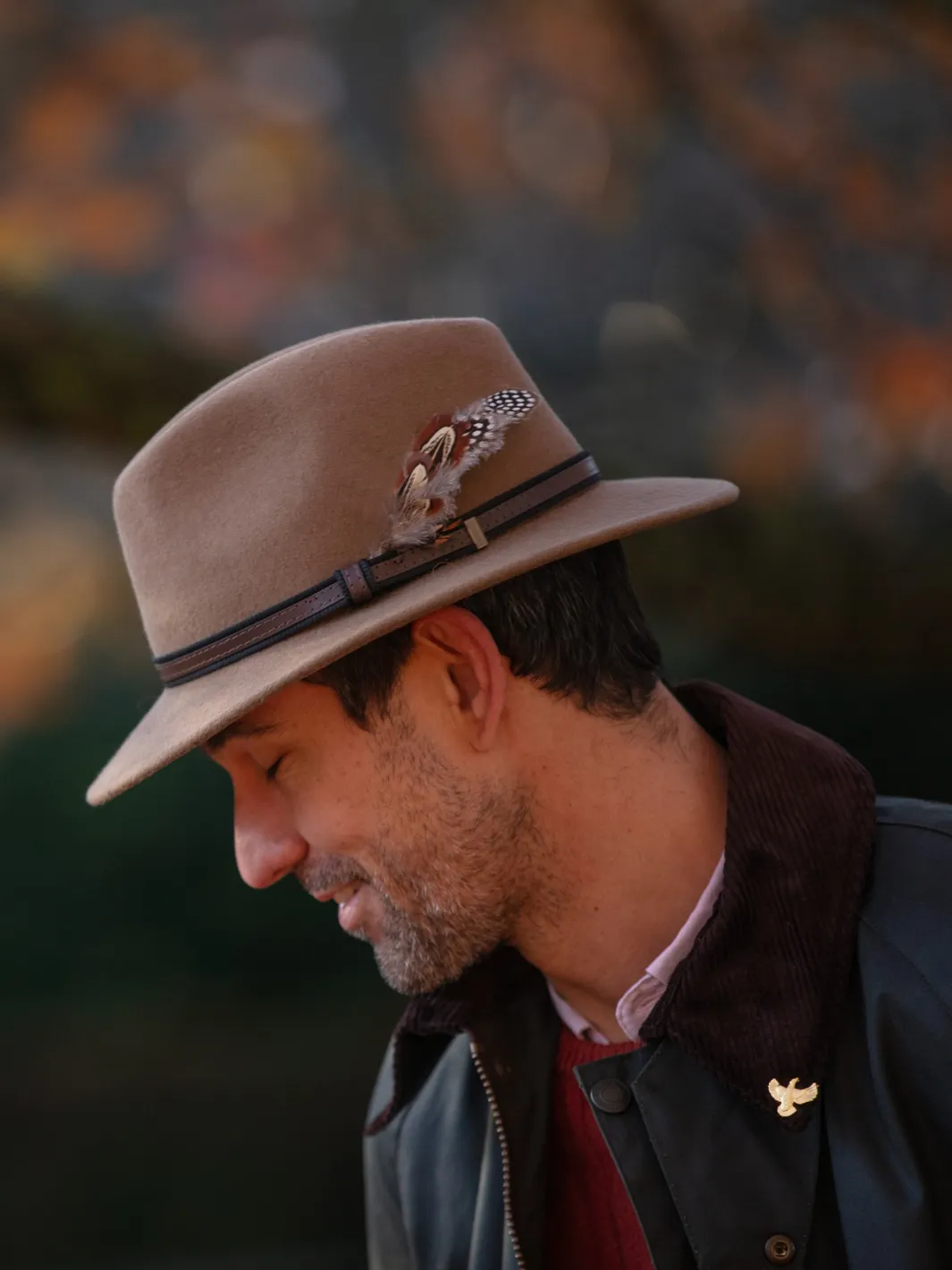 Fedora Wool Hat - Camel
