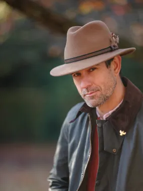 Fedora Wool Hat - Camel