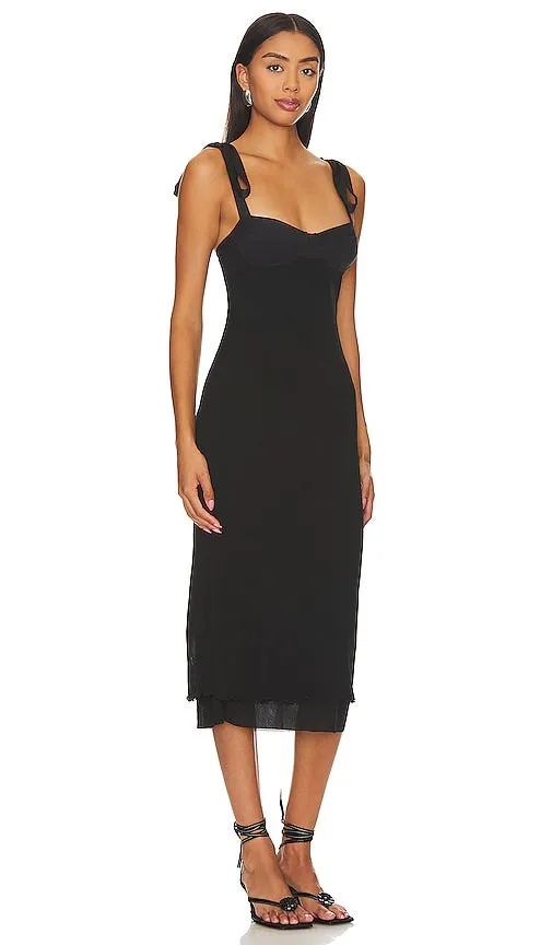 Free People x Intimately FP Girls Got Glam Slip in Black
