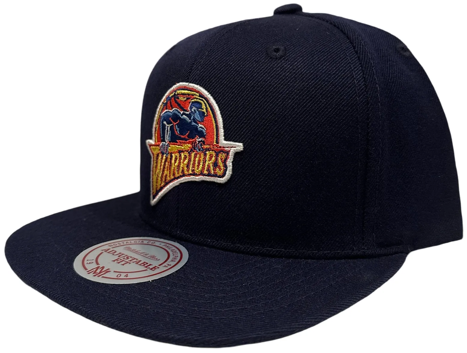 *Golden State Warriors* (Navy) snapback hats by Mitchell & Ness