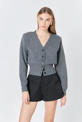 Grey Lab - High Waisted Nylon Shorts