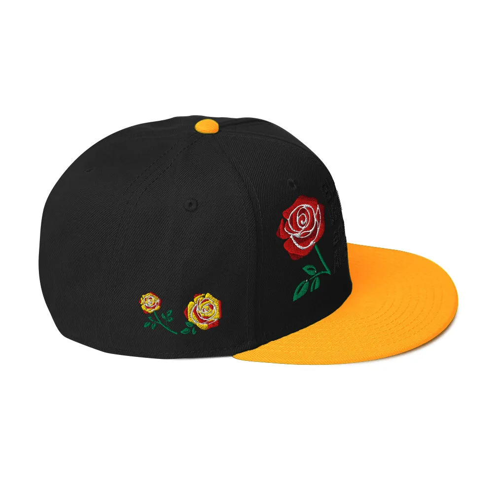 Hats - Black Women Roses