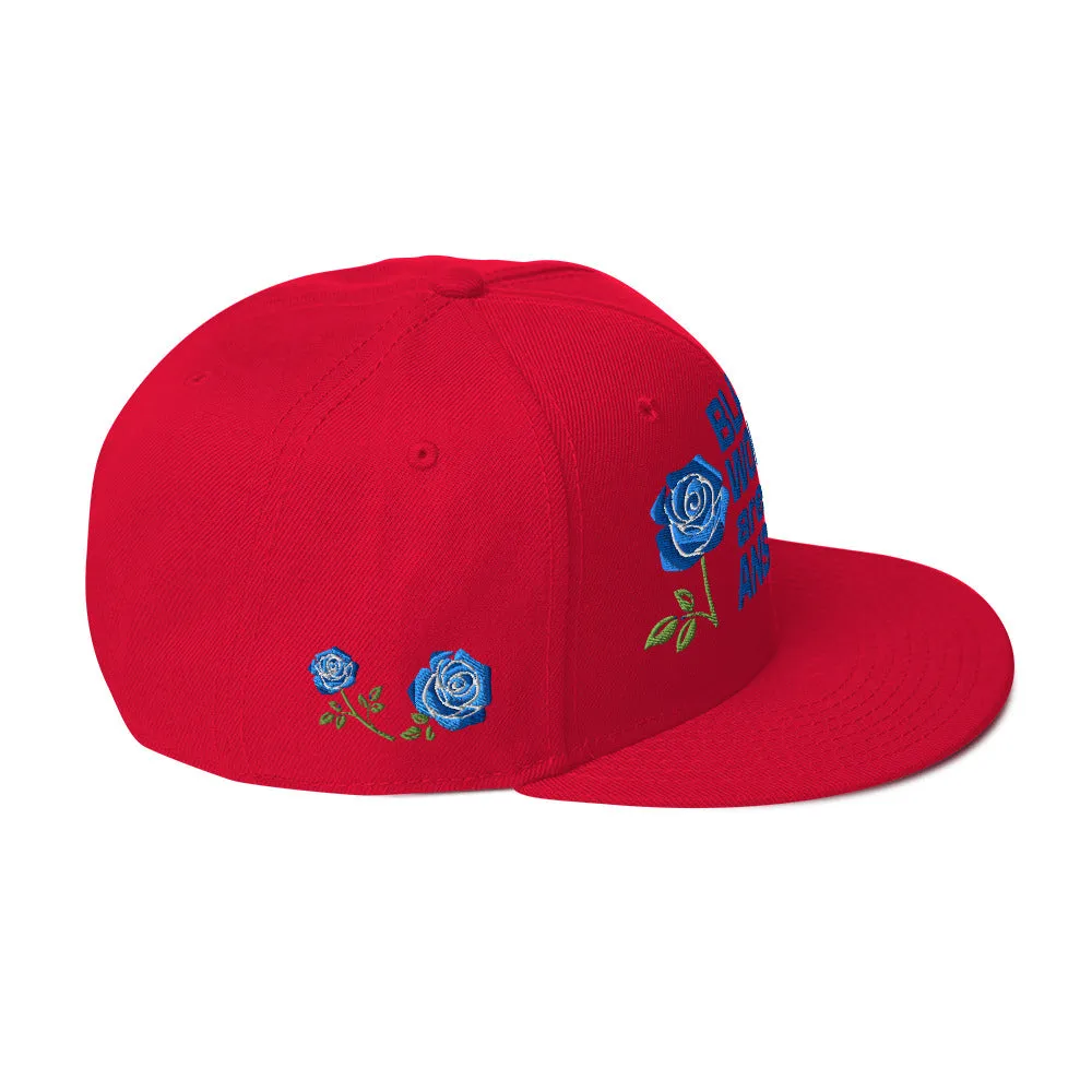 Hats - Black Women Roses