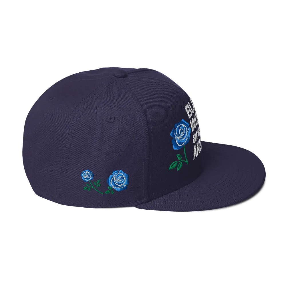 Hats - Black Women Roses