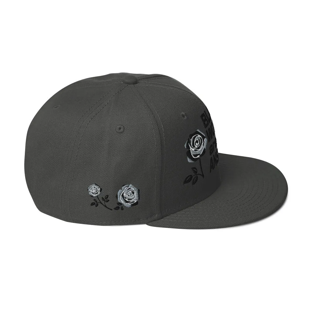 Hats - Black Women Roses