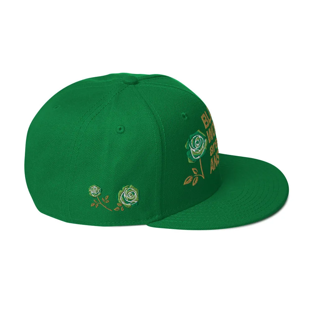 Hats - Black Women Roses
