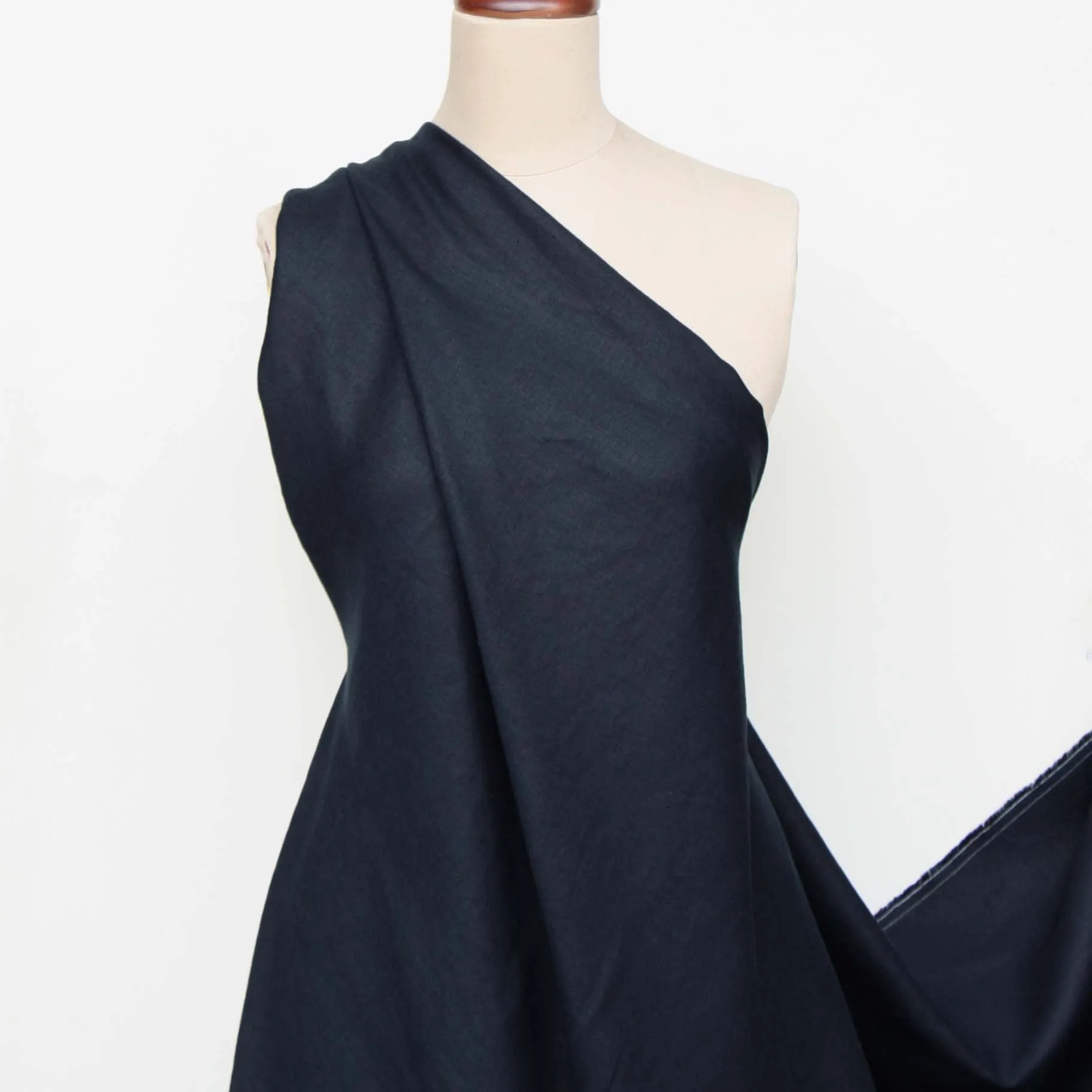 Heavy Navy Linen
