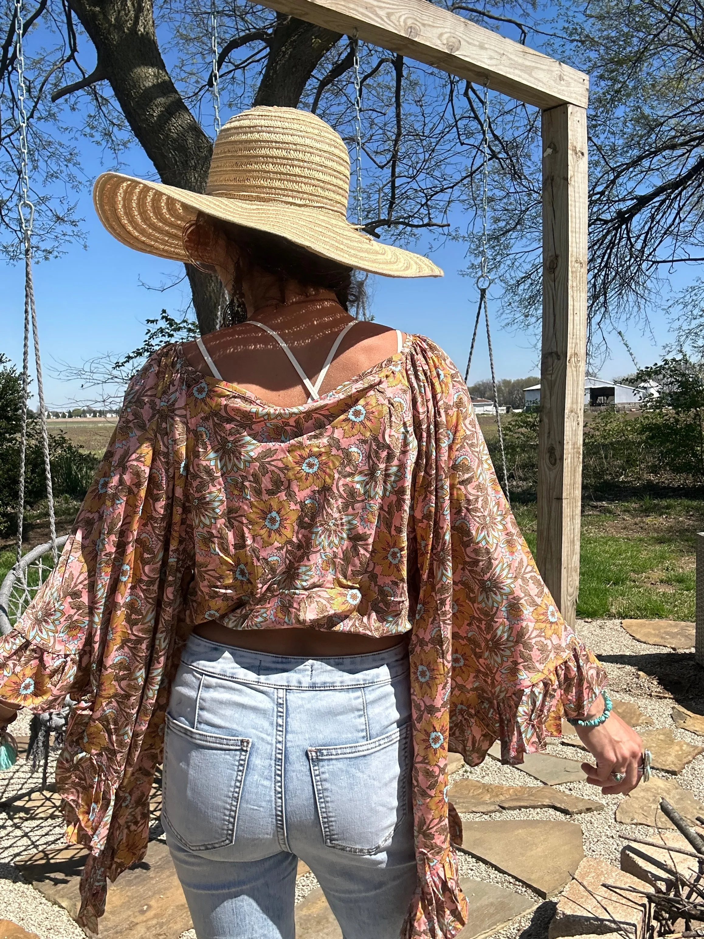 Kauai Getaway Cinch Top - Amelia