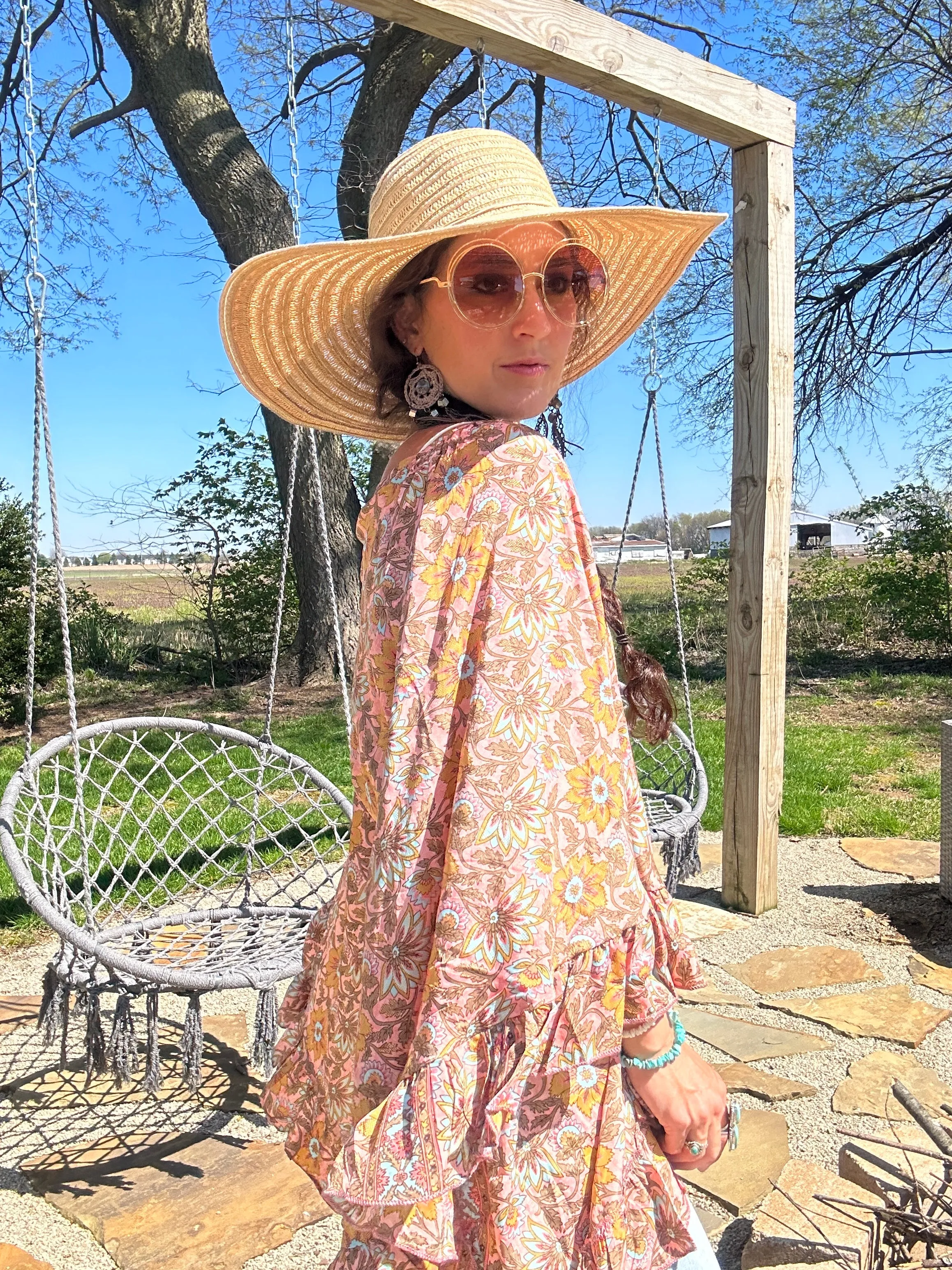 Kauai Getaway Cinch Top - Amelia