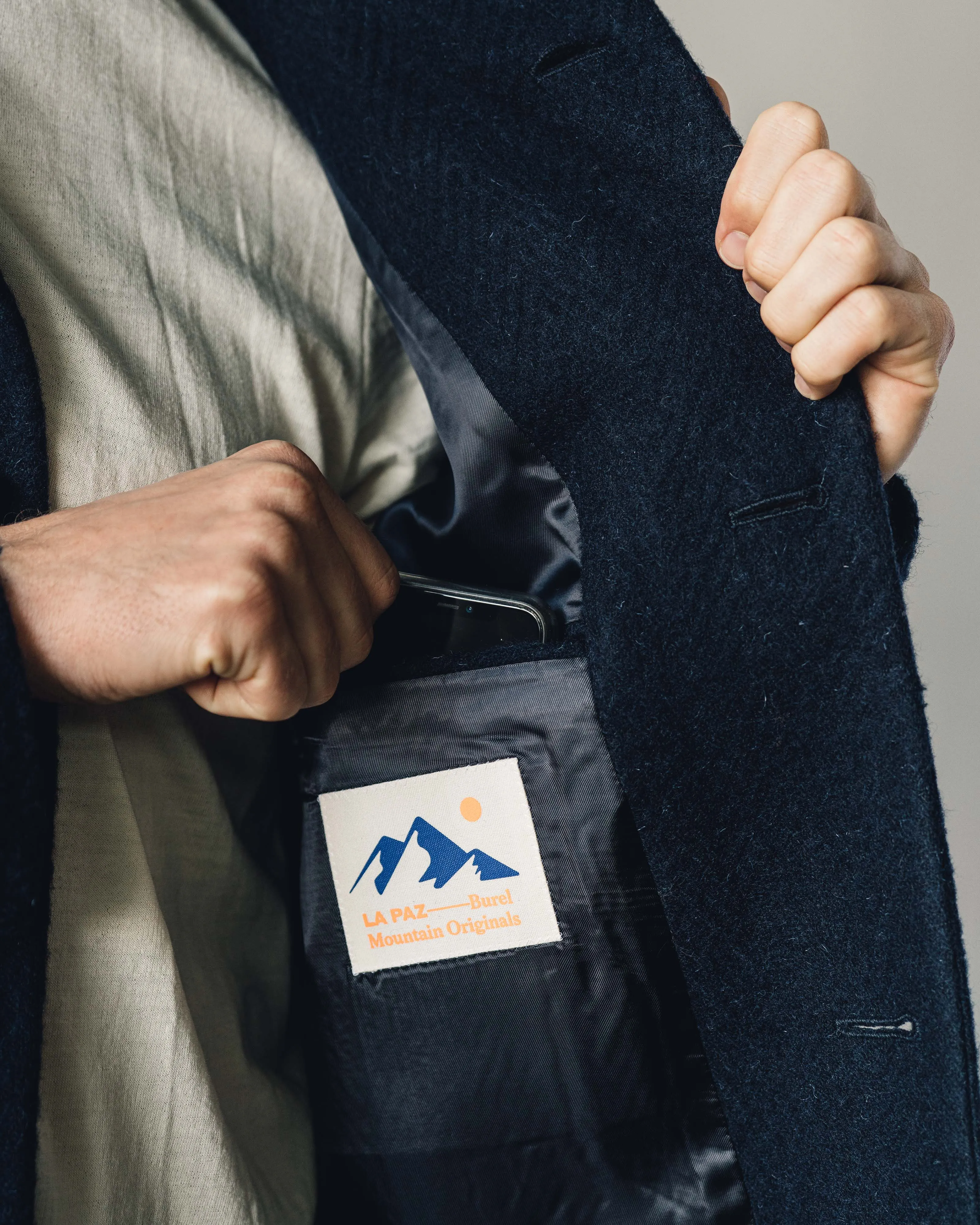 La Paz Heavy Coat, Navy
