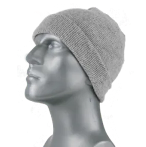 MARLED RAGG WOOL CUFF HAT - GRAY