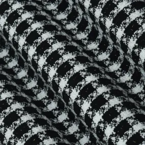 Multicolor Heavy Woolen Shimmer Fabric