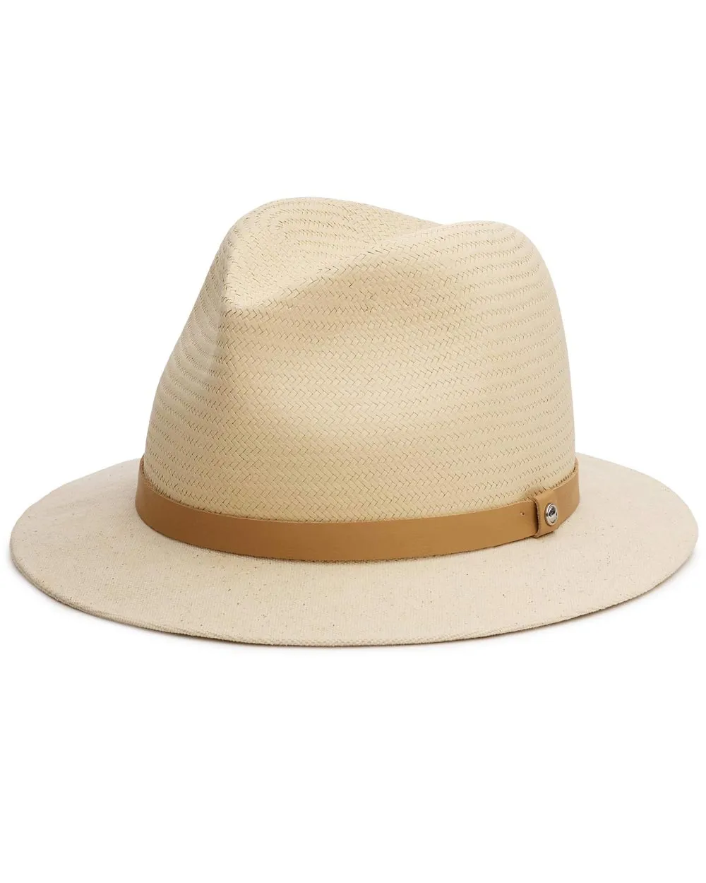 Natural Floppy Playa Canvas Brim Hat
