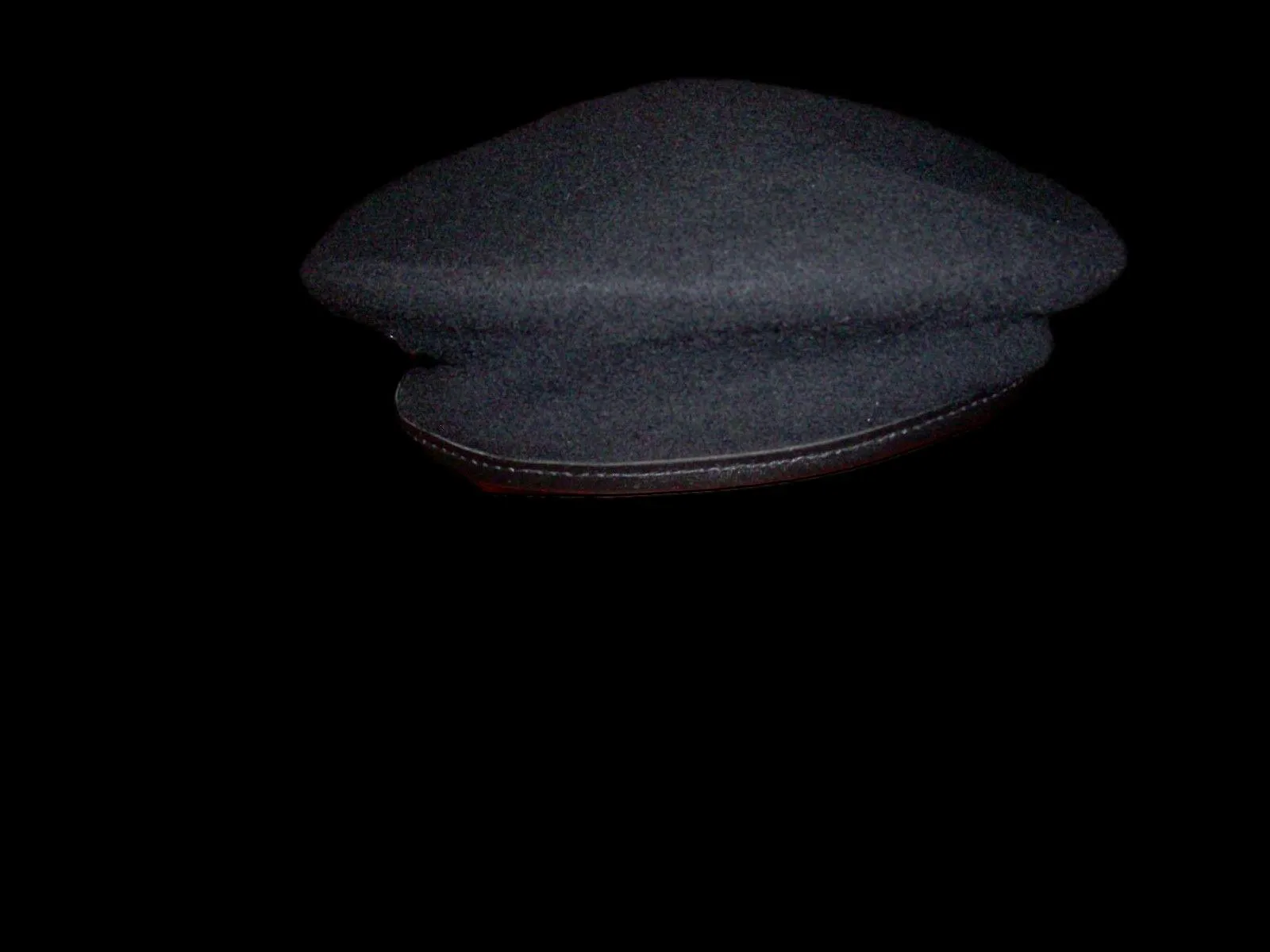 NEW U.S MILITARY BLACK WOOL BERET MILITARY ISSUE MADE IN THE USA BANCROFT LARGE