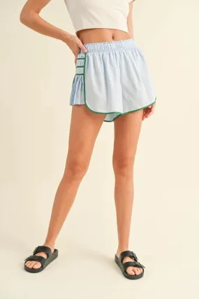 On Point Shorts Blue