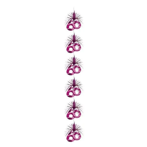 Pink Shimmer Cascade - 60th