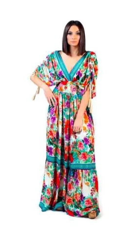Pre-Order Floral Boho Peasant Dress