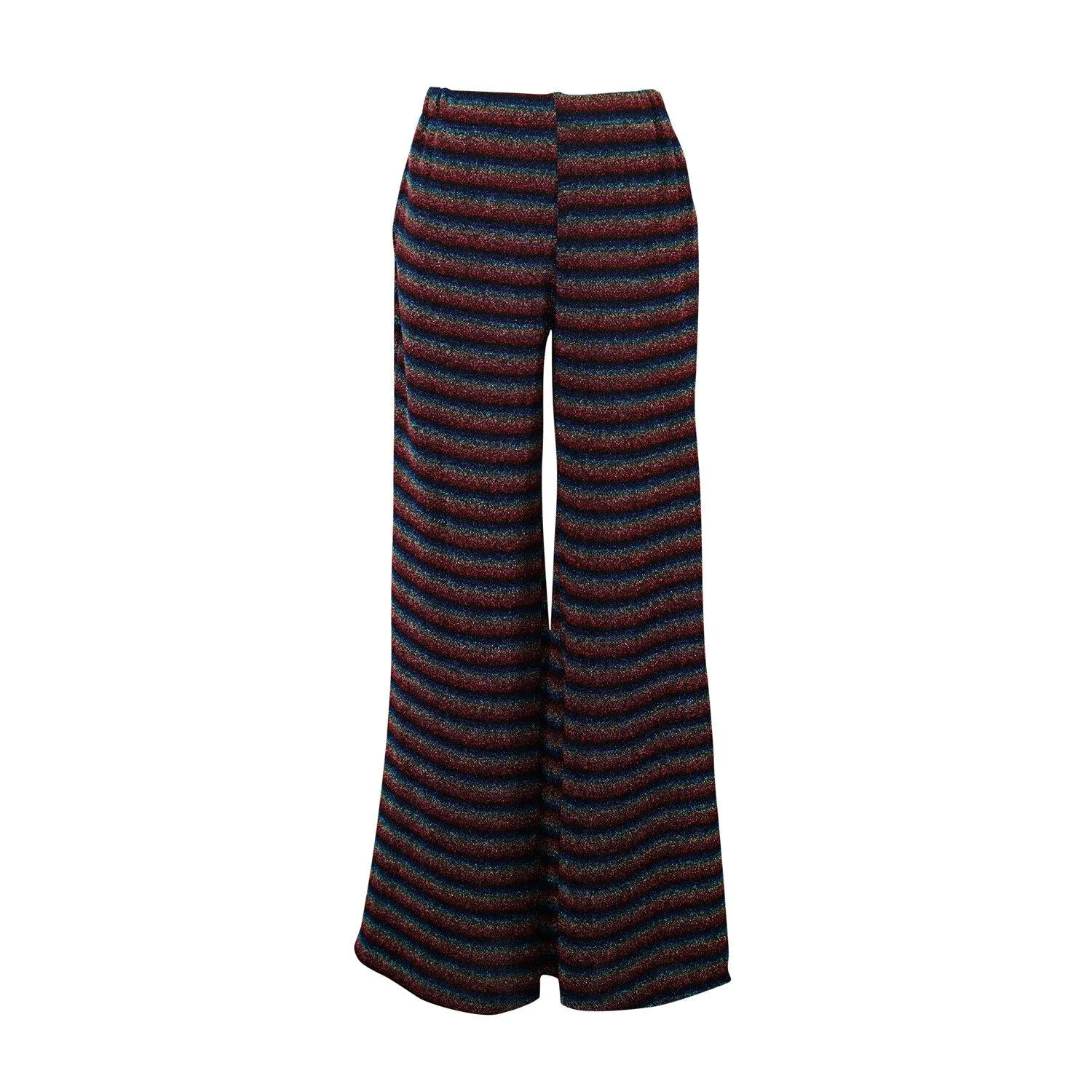 Rainbow Shimmer Palazzo Pants