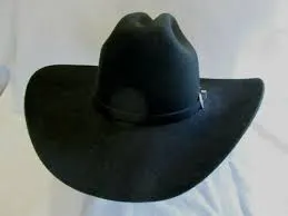 RESISTOL 3X TUCKER FELT BLACK