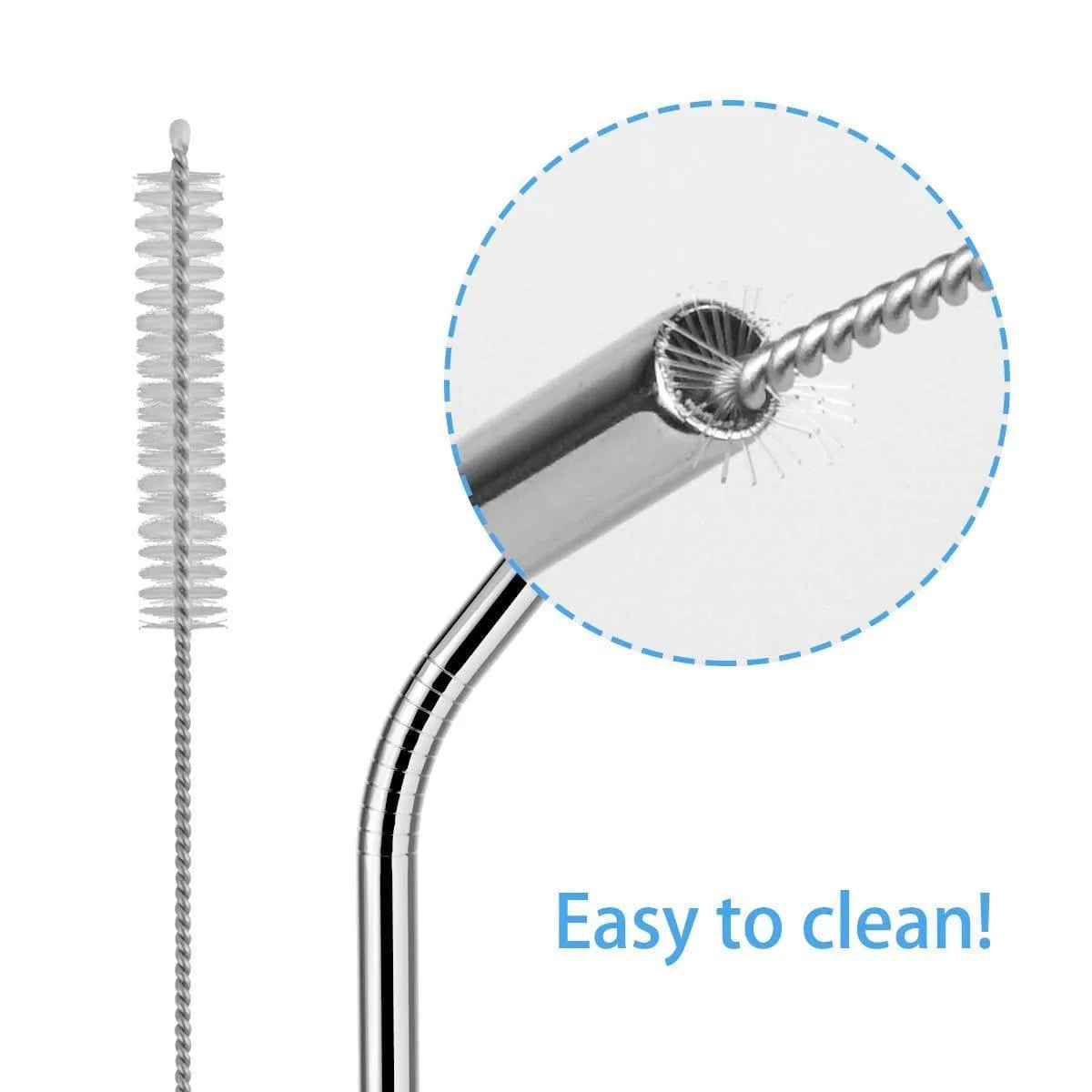 Reusable Stainless Steel Drinking Straws | Kitchen Accessories