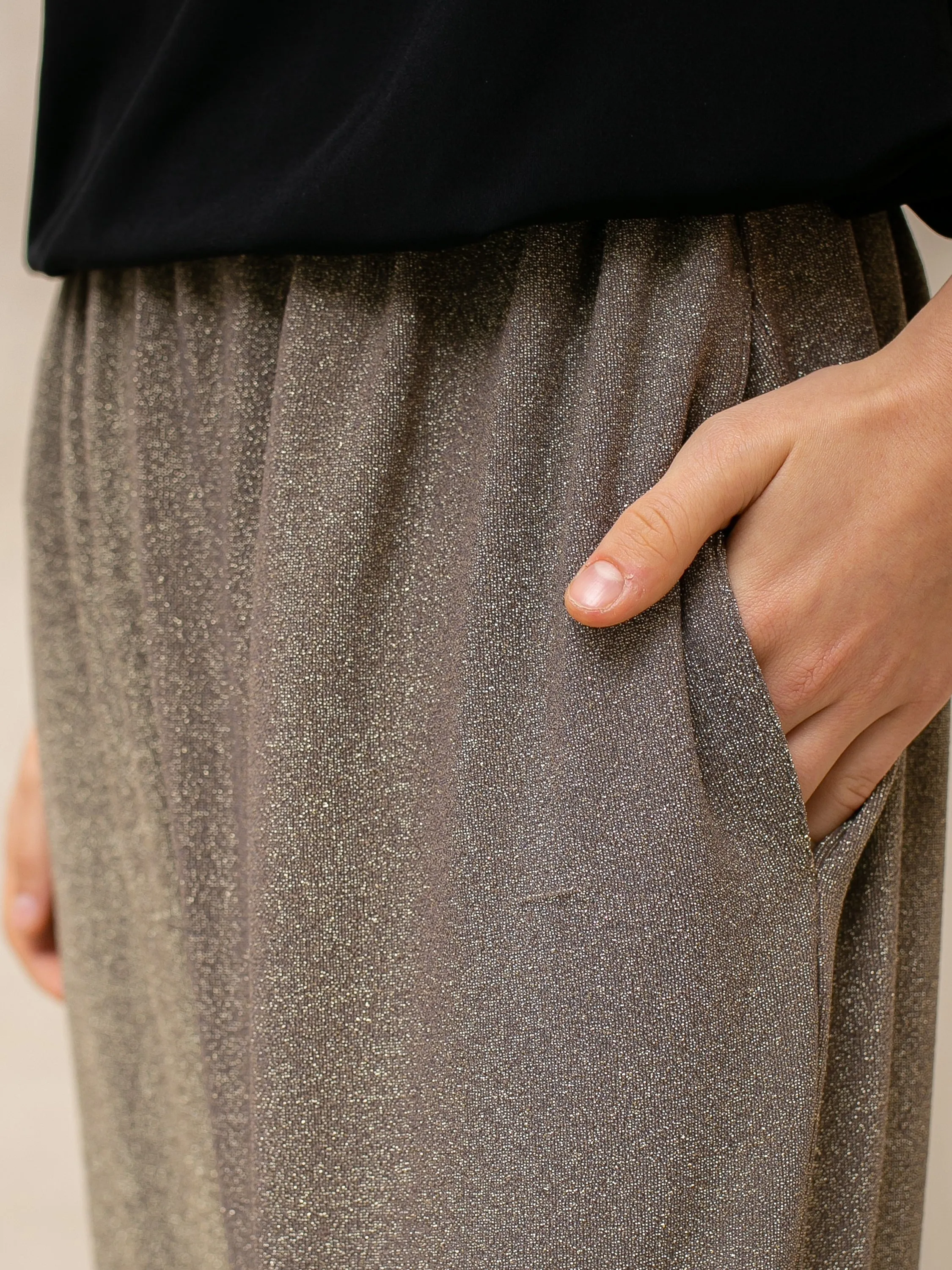 Rivera Pants - Shimmer Bronze
