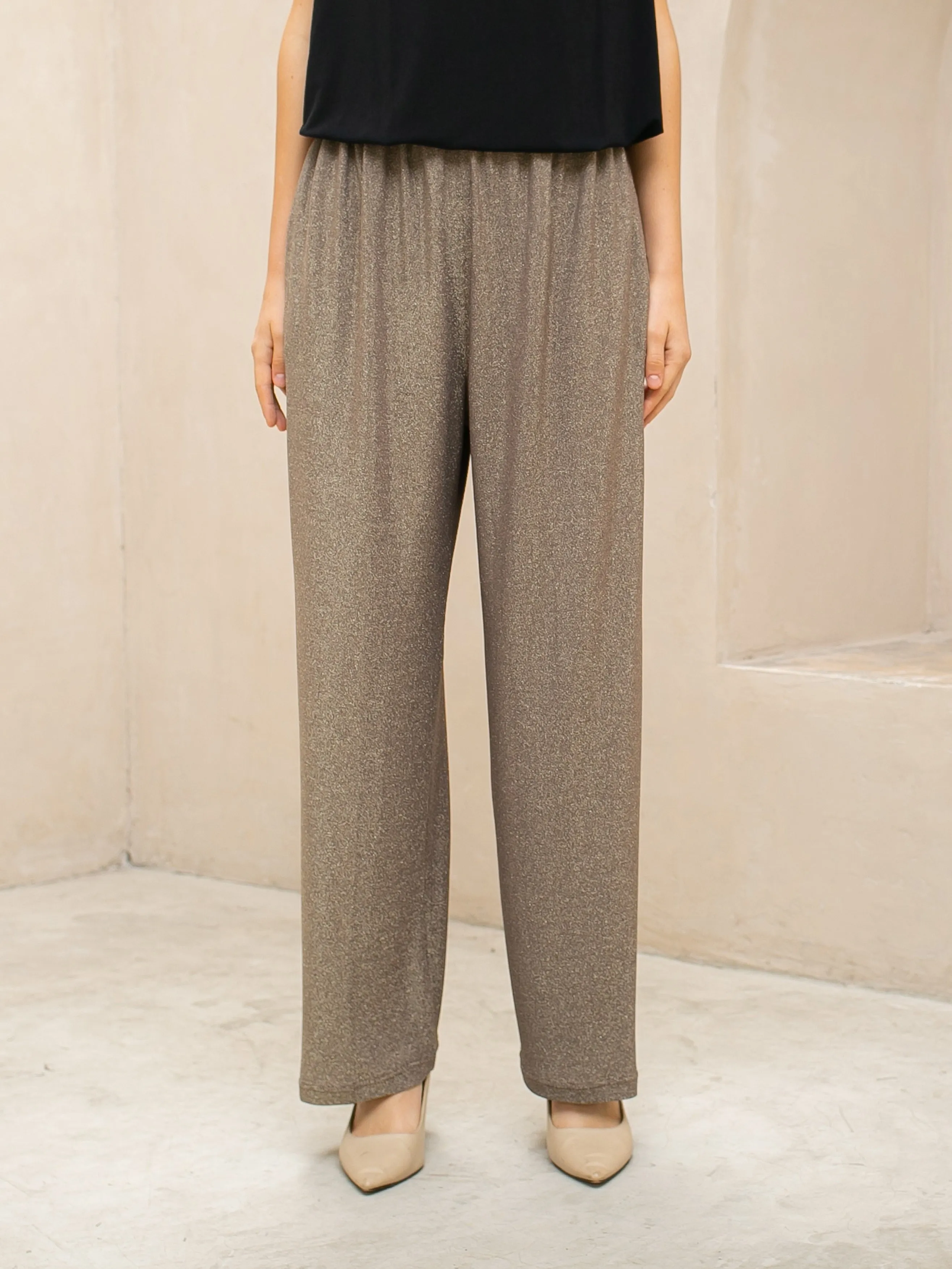 Rivera Pants - Shimmer Bronze