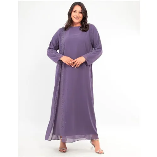 Sequin Flowy Abaya