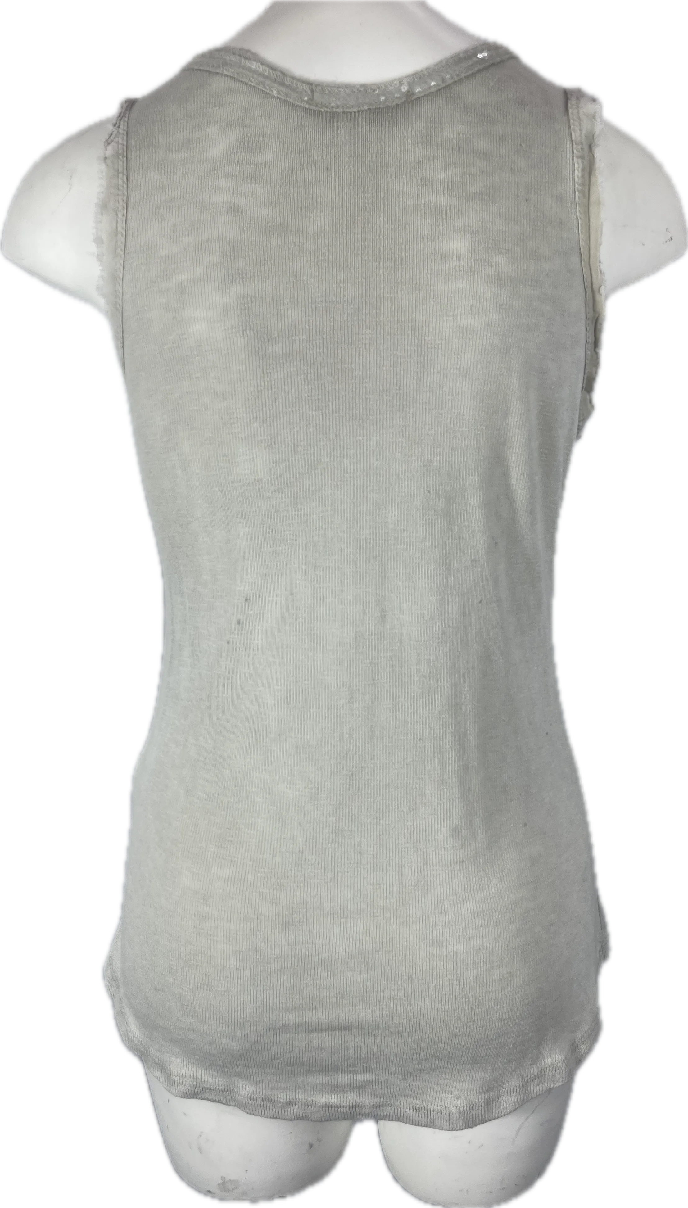 Sequin V-Neck Tank Tops