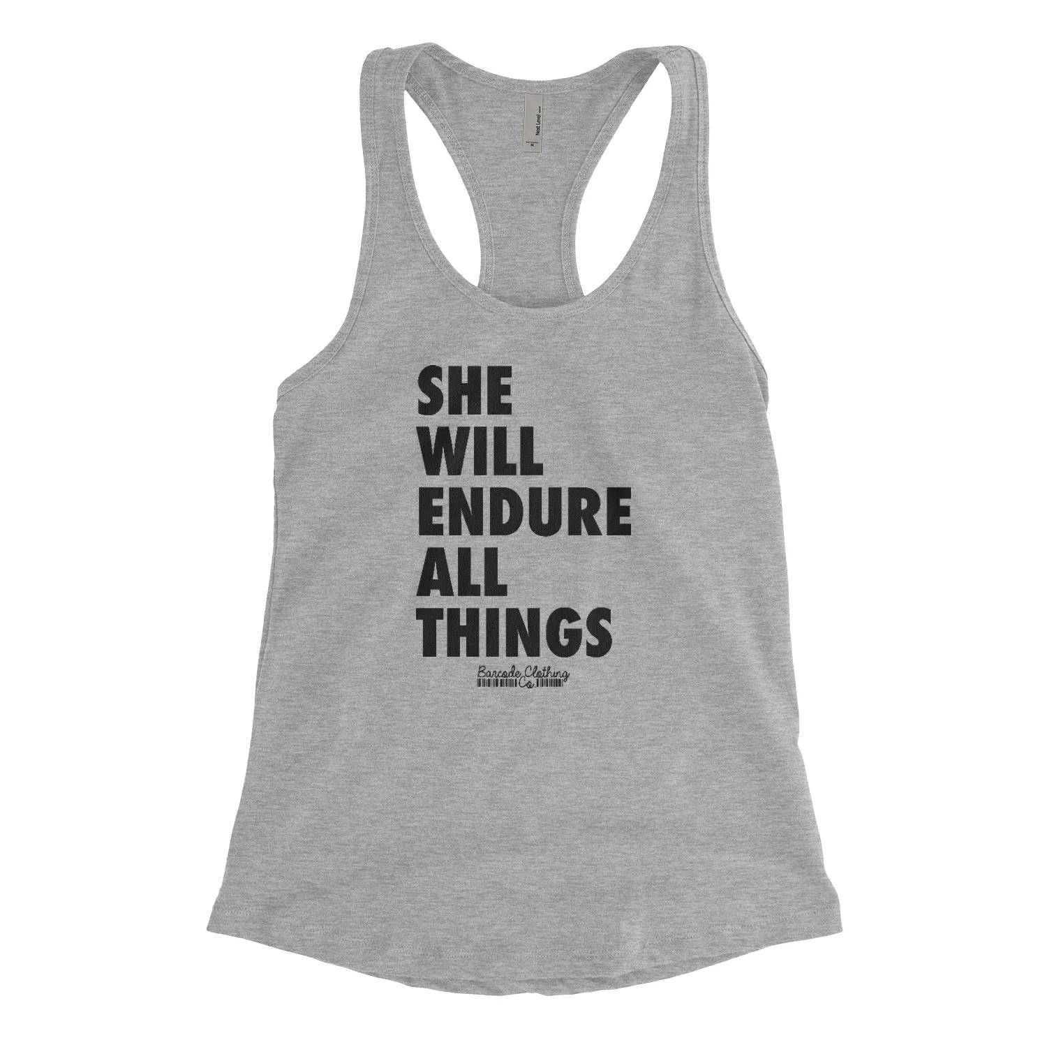 She Will Endure All Things Blacked Out