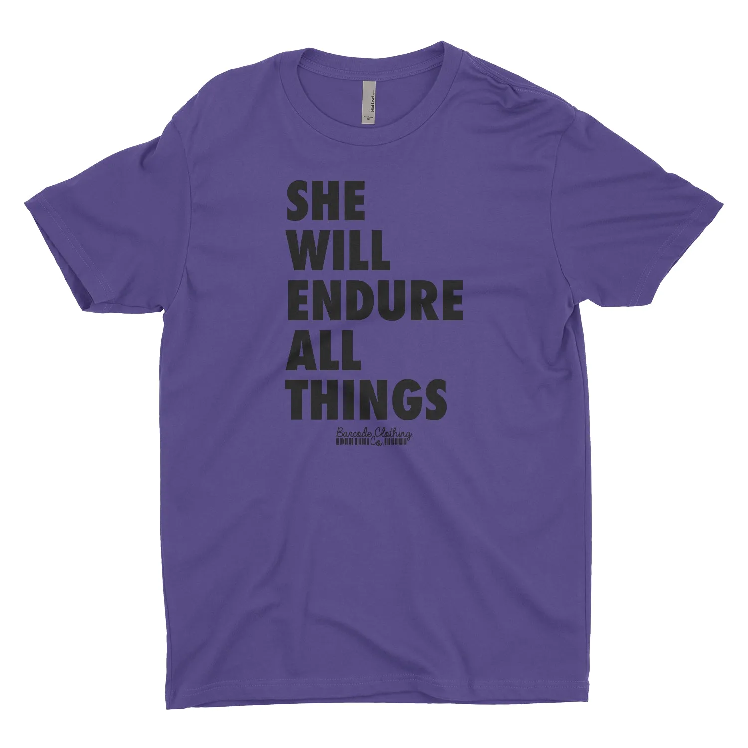 She Will Endure All Things Blacked Out