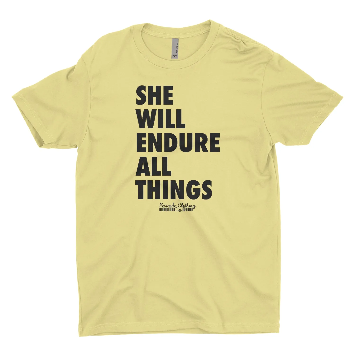 She Will Endure All Things Blacked Out