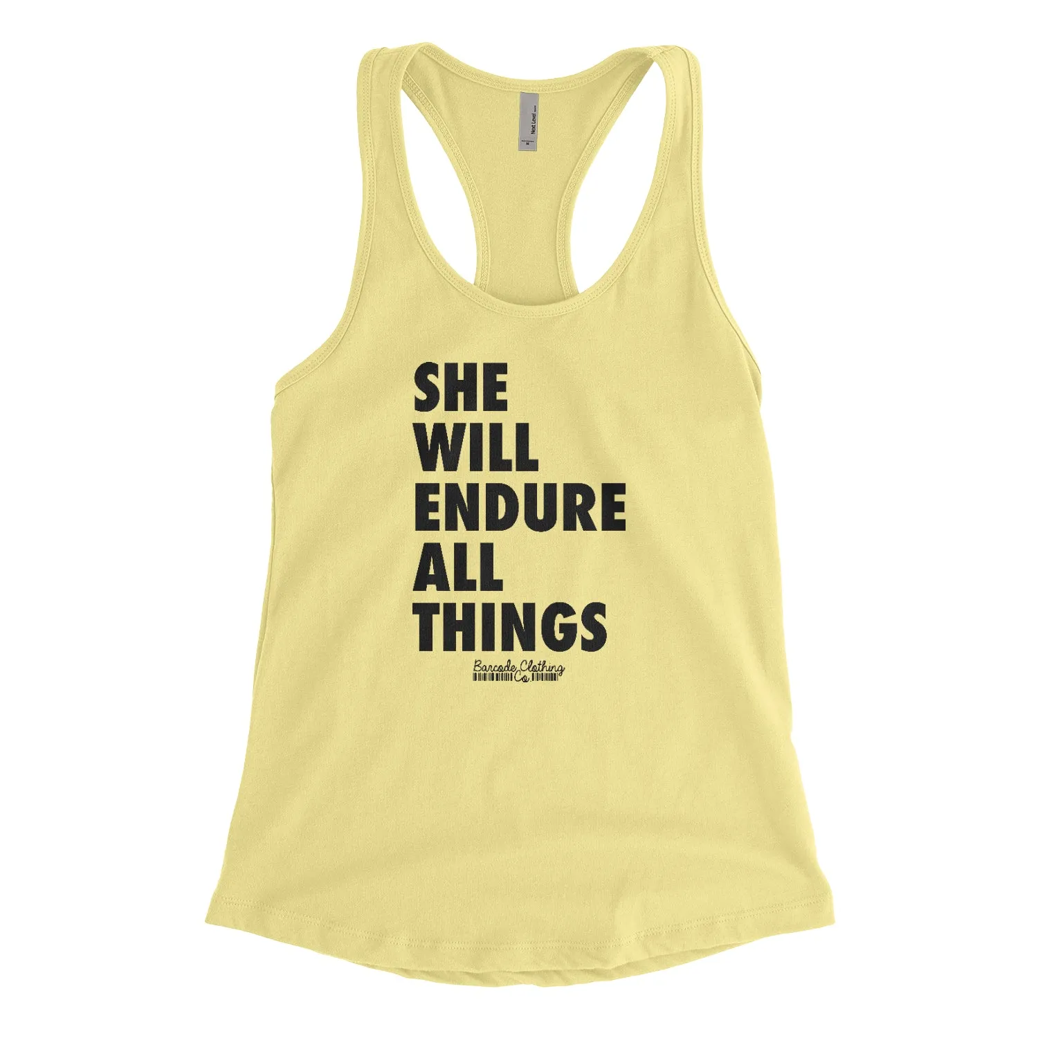 She Will Endure All Things Blacked Out