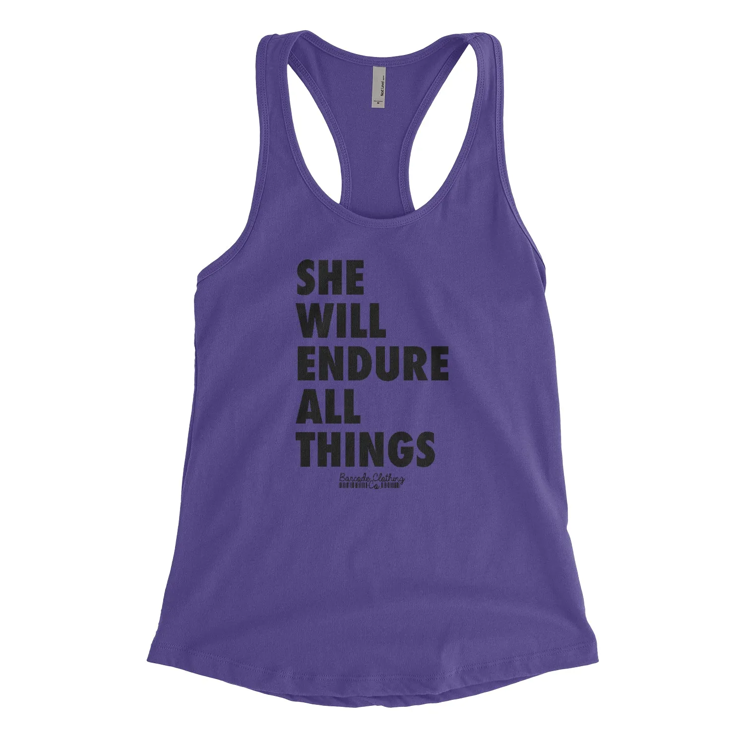 She Will Endure All Things Blacked Out