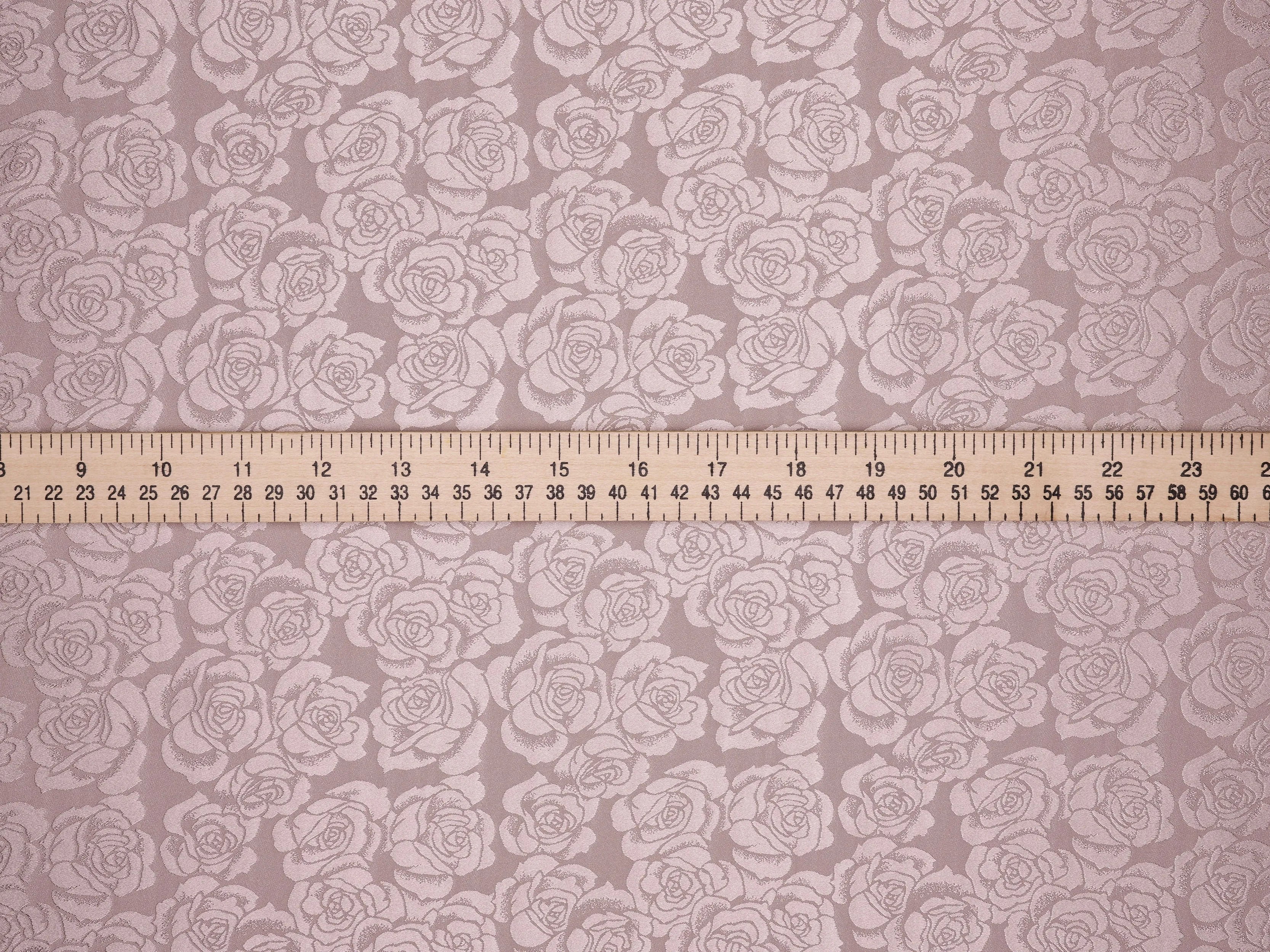 SILKY JACQUARD SATIN fabric by the yard - Roses   jacquard pattern -  flowy fabric