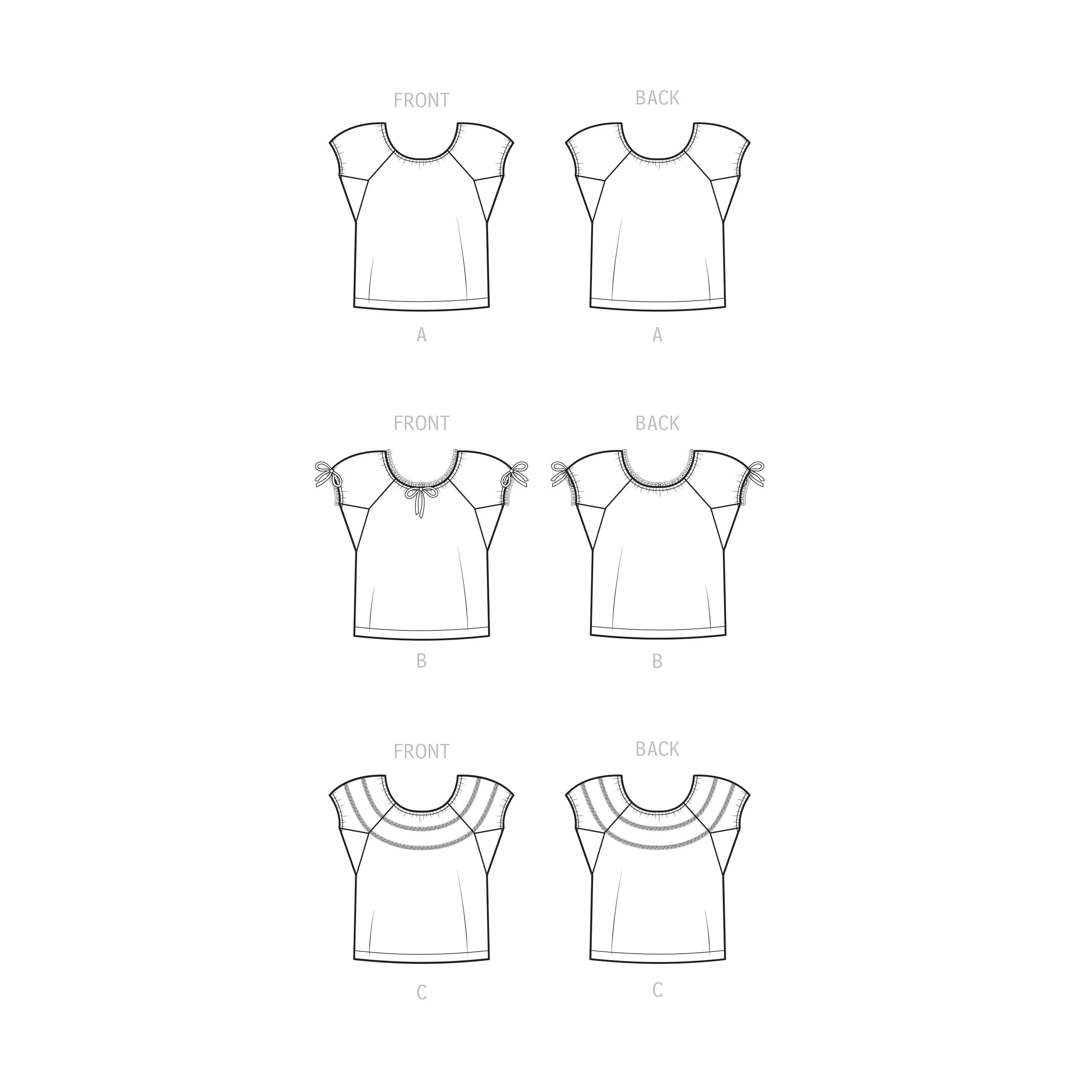 Simplicity 9538 Vintage Forties Blouses pattern
