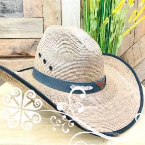 Soft Brown Cowboy Straw Hat - Sombrero de Palma