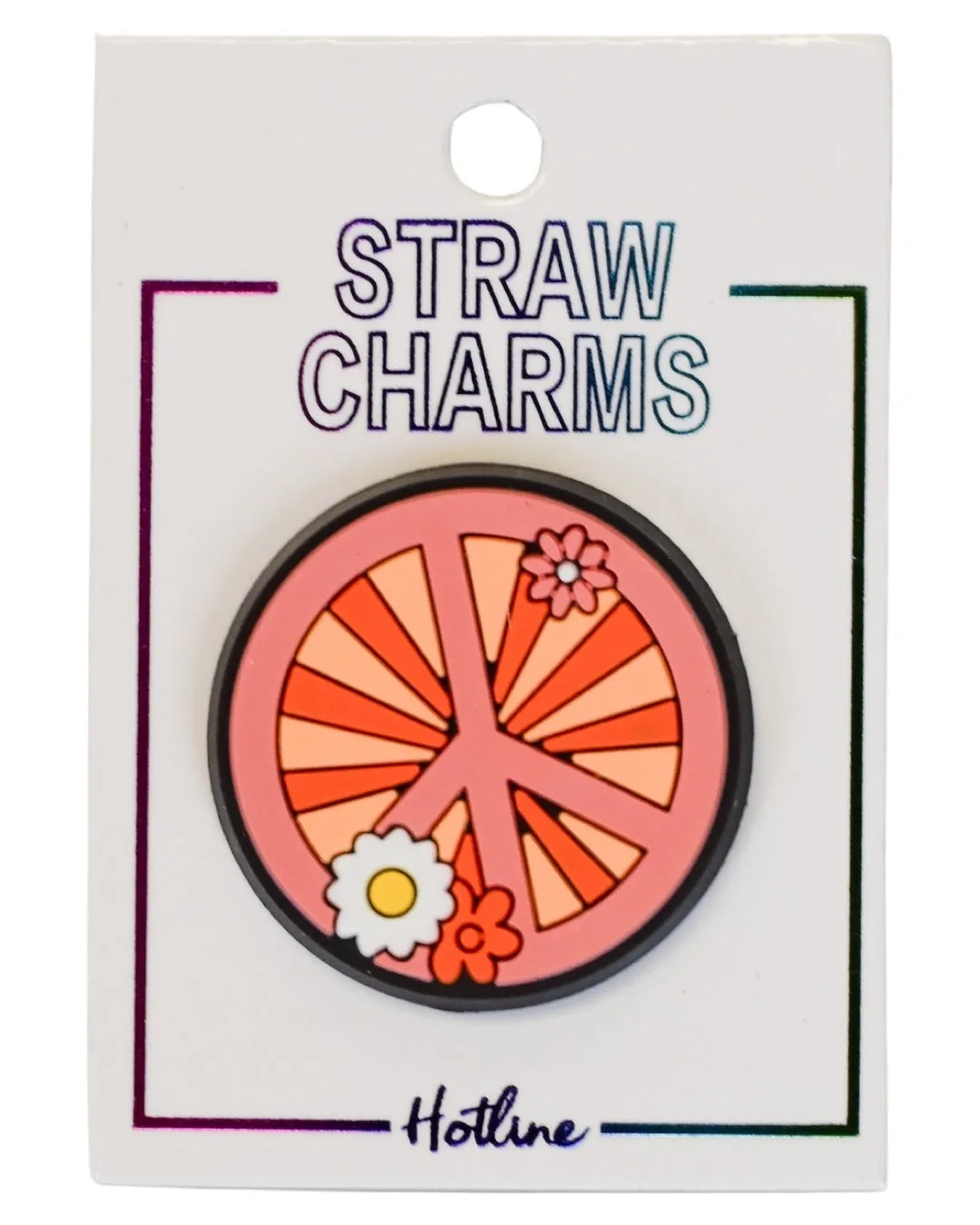 Straw Charms (Peace & Love)