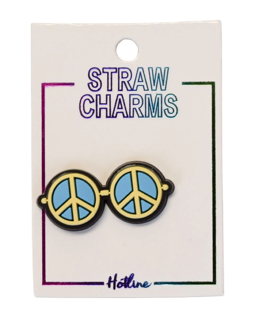 Straw Charms (Peace & Love)