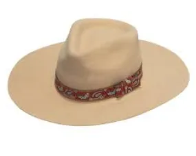 TWISTER YOUTH PINCH FRONT SILVER BELLY HAT