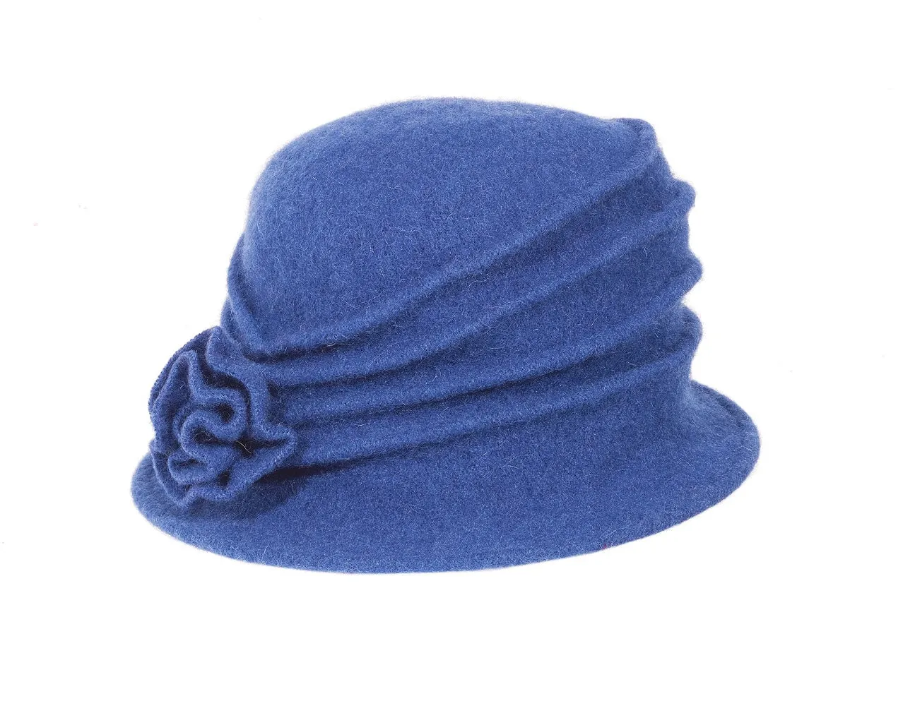 Wool Rose Cloche / Click for Colors