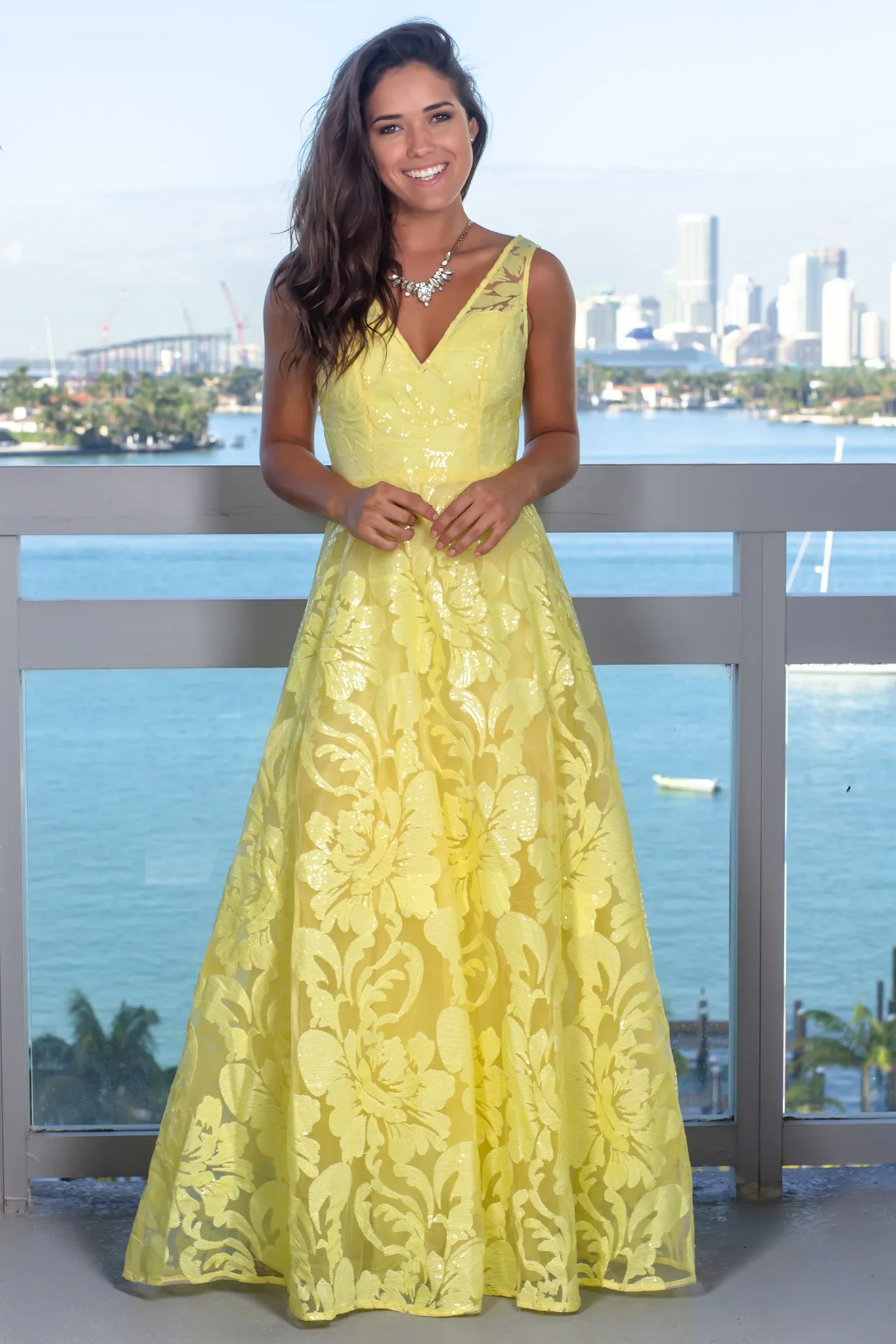 Yellow Maxi Dress